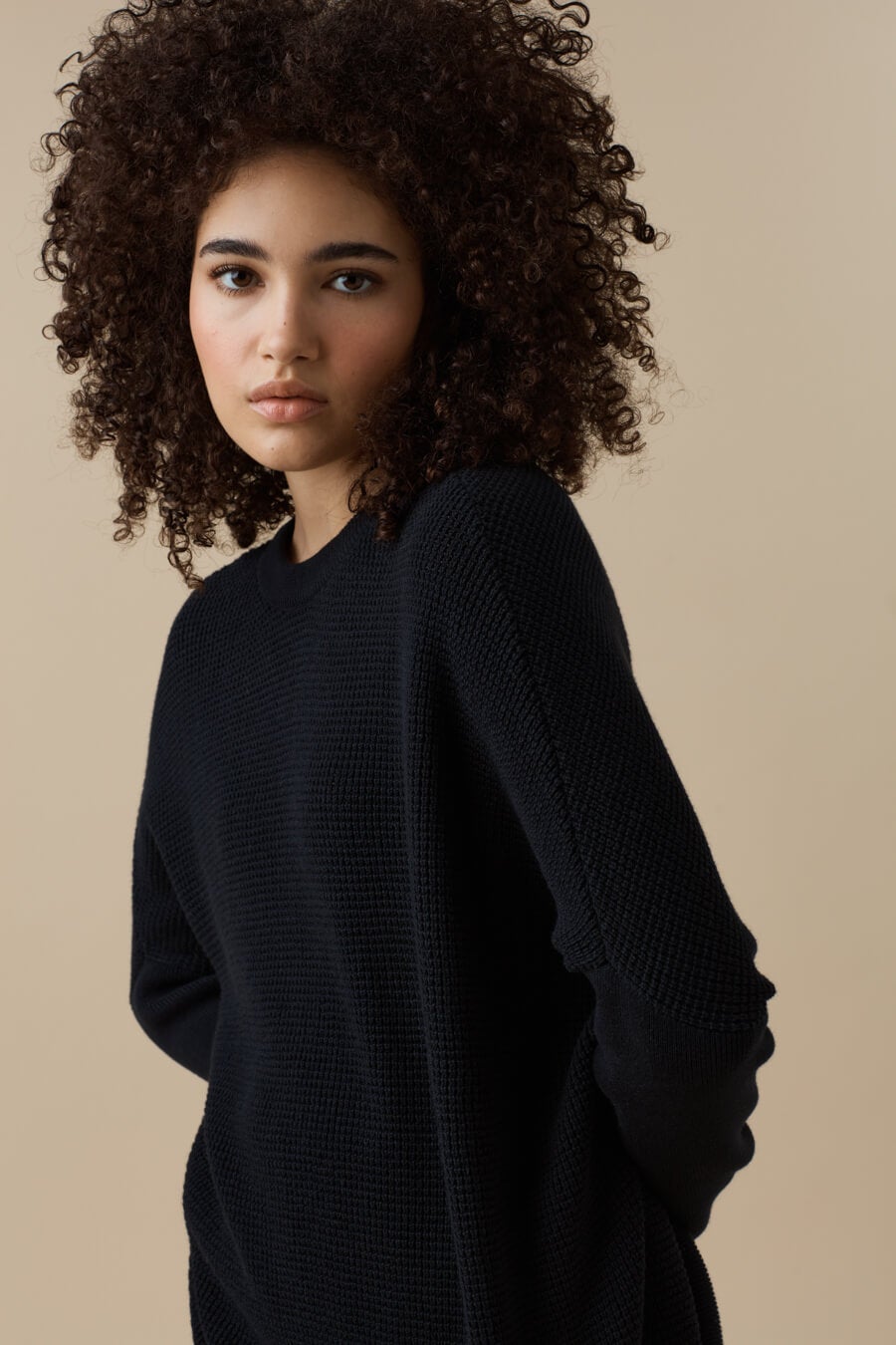 The Waffle Oversized Sweater