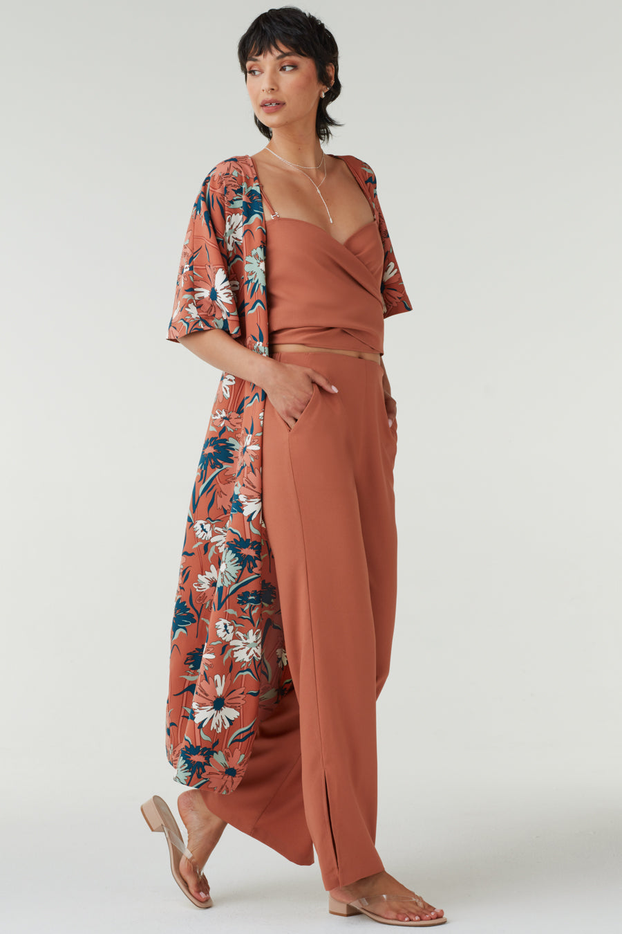 The Convertible Wrap Tie Dress
