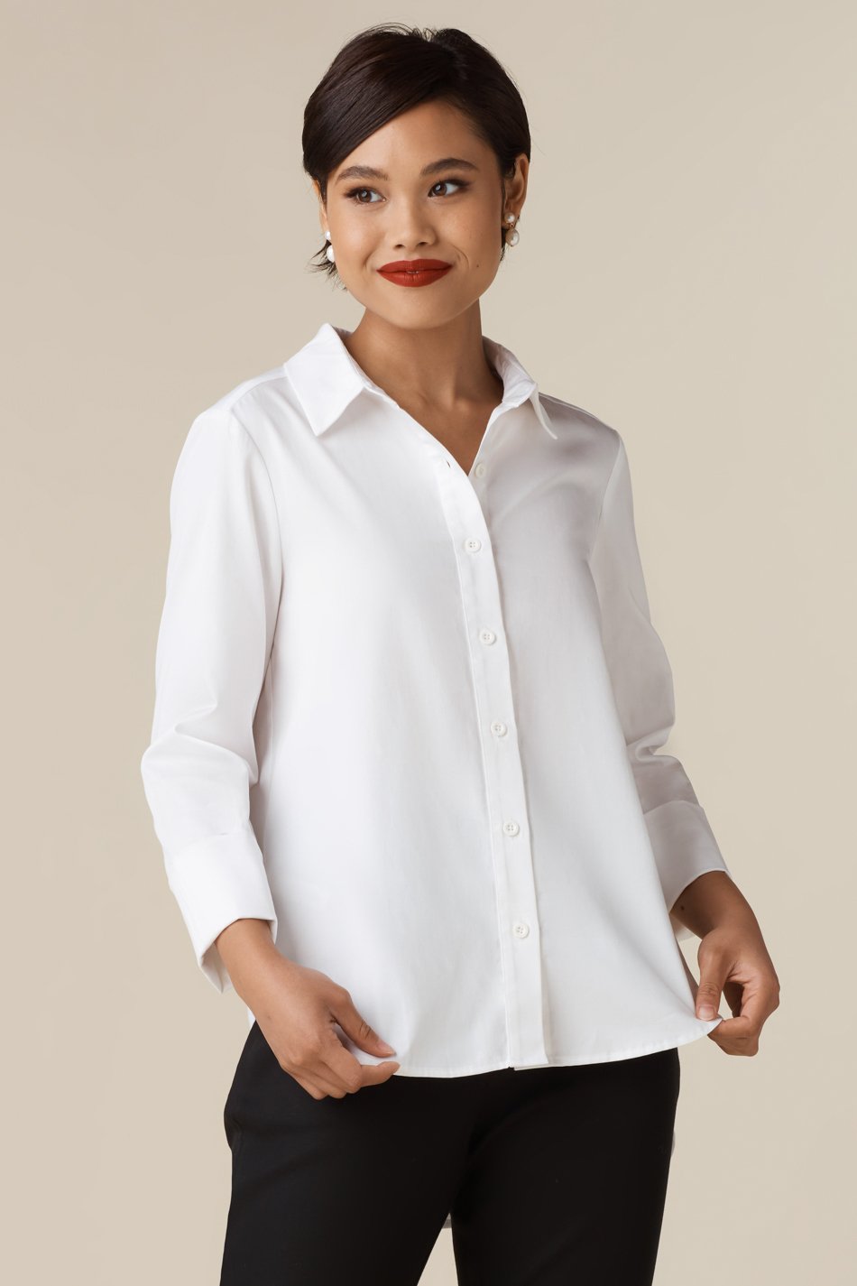 The Two Piece Wrap Shirt Dress